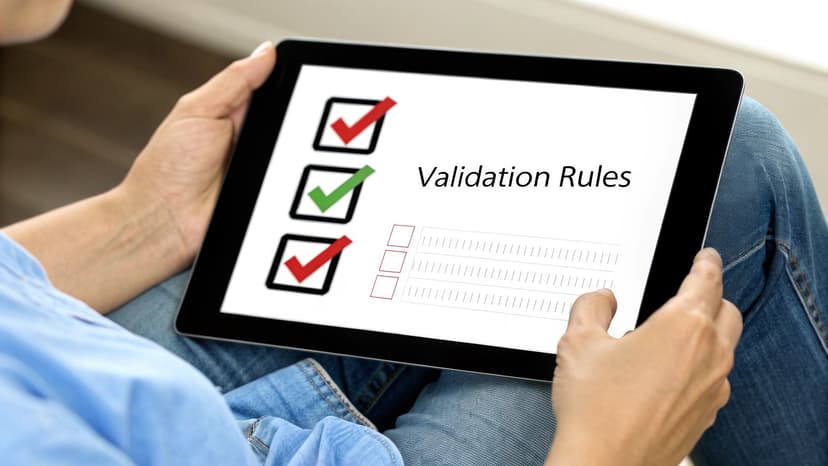Data Validation Rules and Constraints