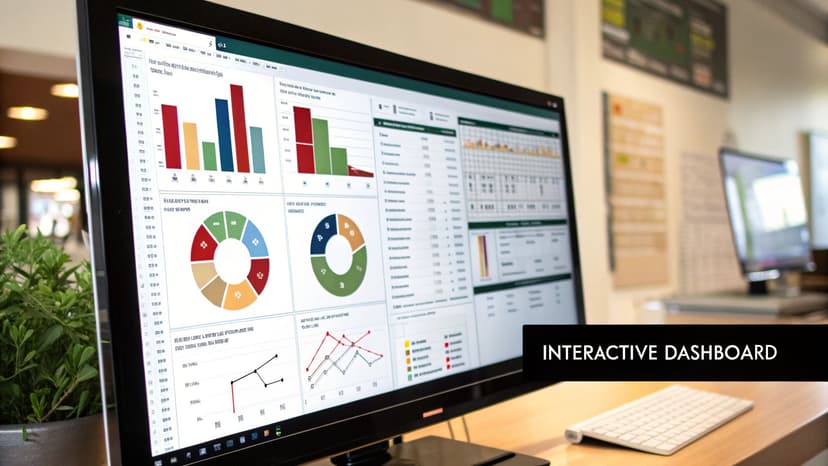 Create Interactive Dashboards with Slicers and Charts