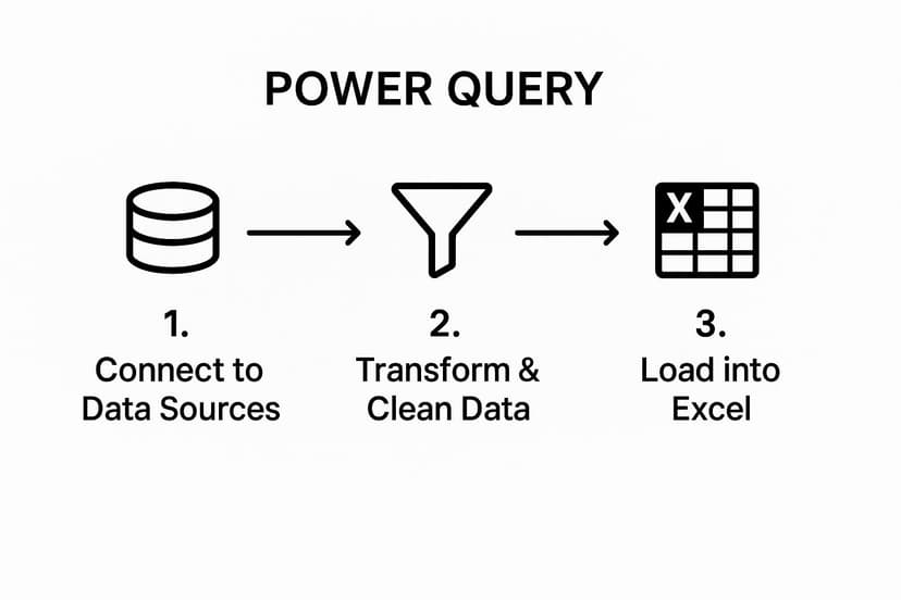 Infographic showing key data about Implement Power Query for Data Transformation